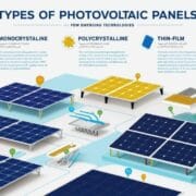 Rodzaje paneli fotowoltaicznych