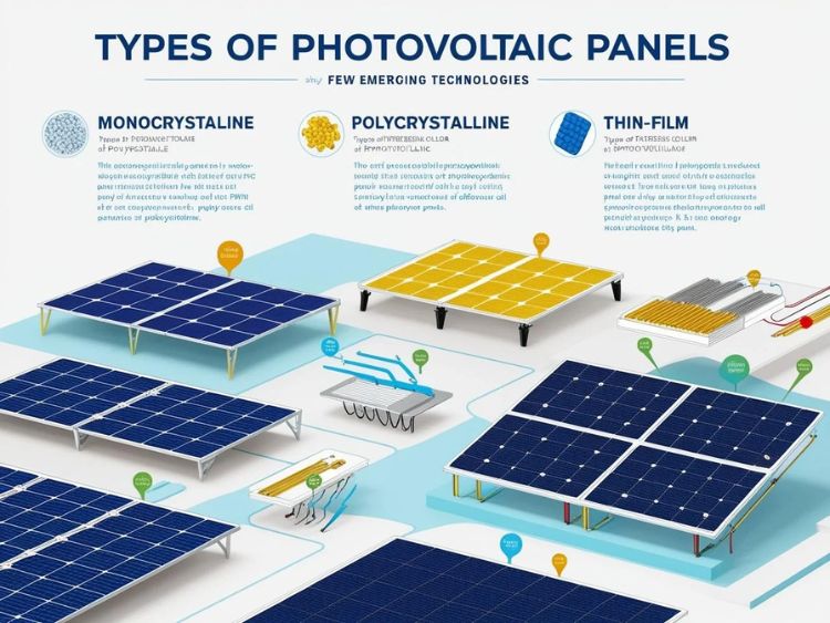 Rodzaje paneli fotowoltaicznych